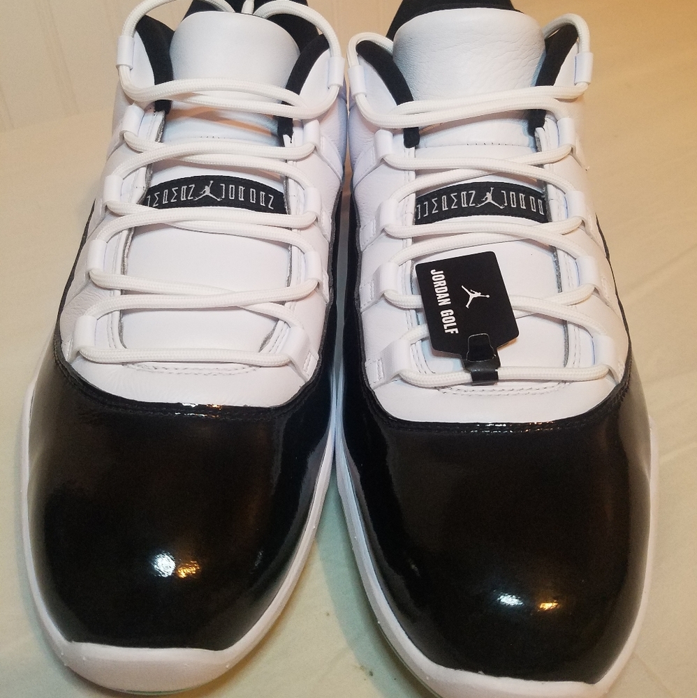 Nike Air Jordan XI 11 Low Concord Golf Shoes - Picture 2 of 5